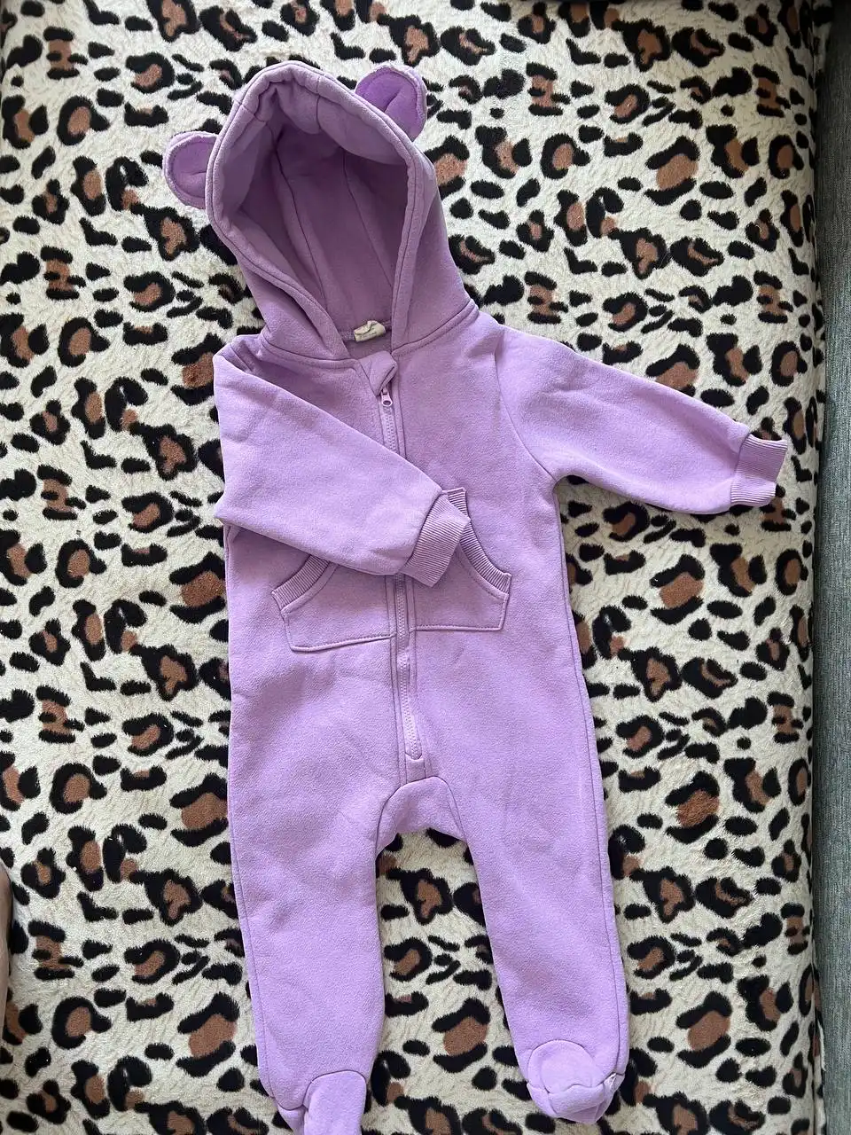 Комбинезон из футера с начесом размер 80 - Детская одежда (Одежда) в Владивосток