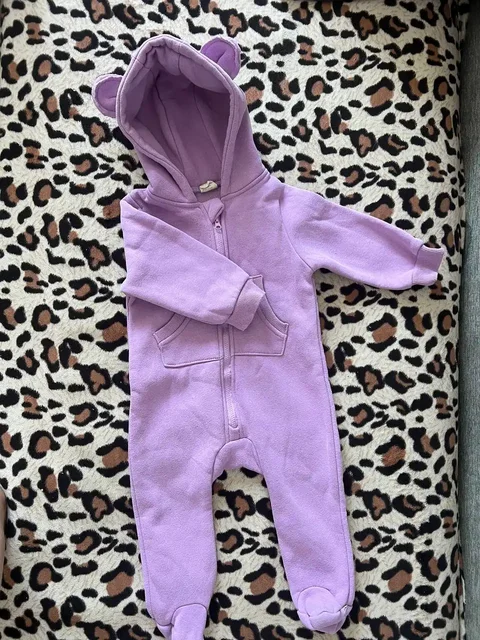 Комбинезон из футера с начесом размер 80 - Джинсы/Брюки в Владивосток