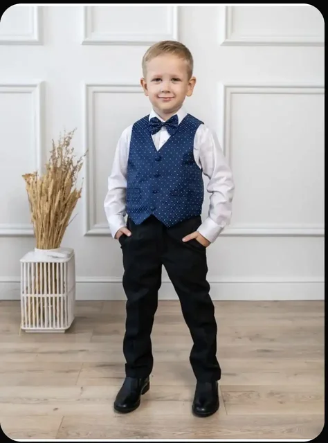 Детская жилетка с бабочкой размер 98-104 - Пазлы в Владивосток