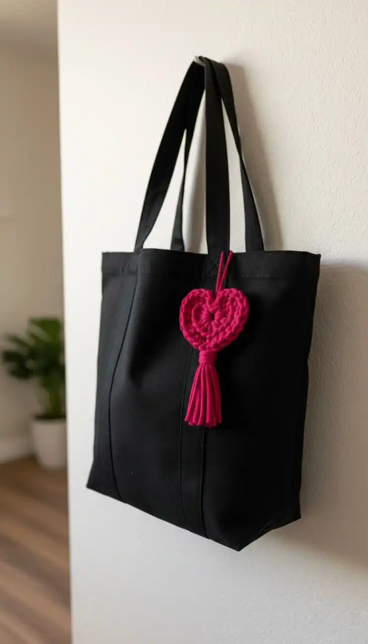 Обвес на сумочку в виде сердечка - Аксессуары (Барахолка) в Владивосток