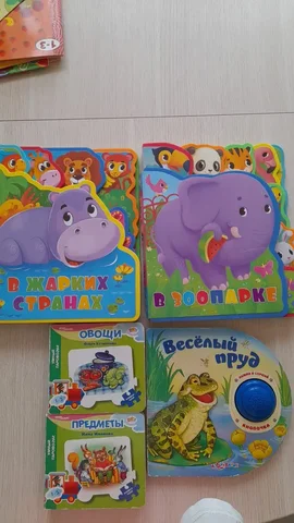 Книжки с пазлами и музыкальная книжка - DVD диски в Владивосток