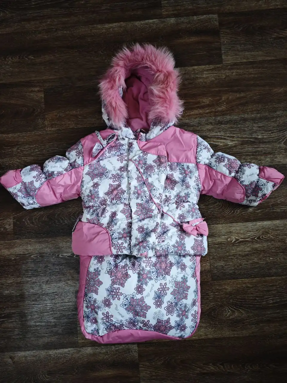 Продам зимний комбинезон трансформер размер 80 - Одежда для детей (Товары для детей) в Владивосток