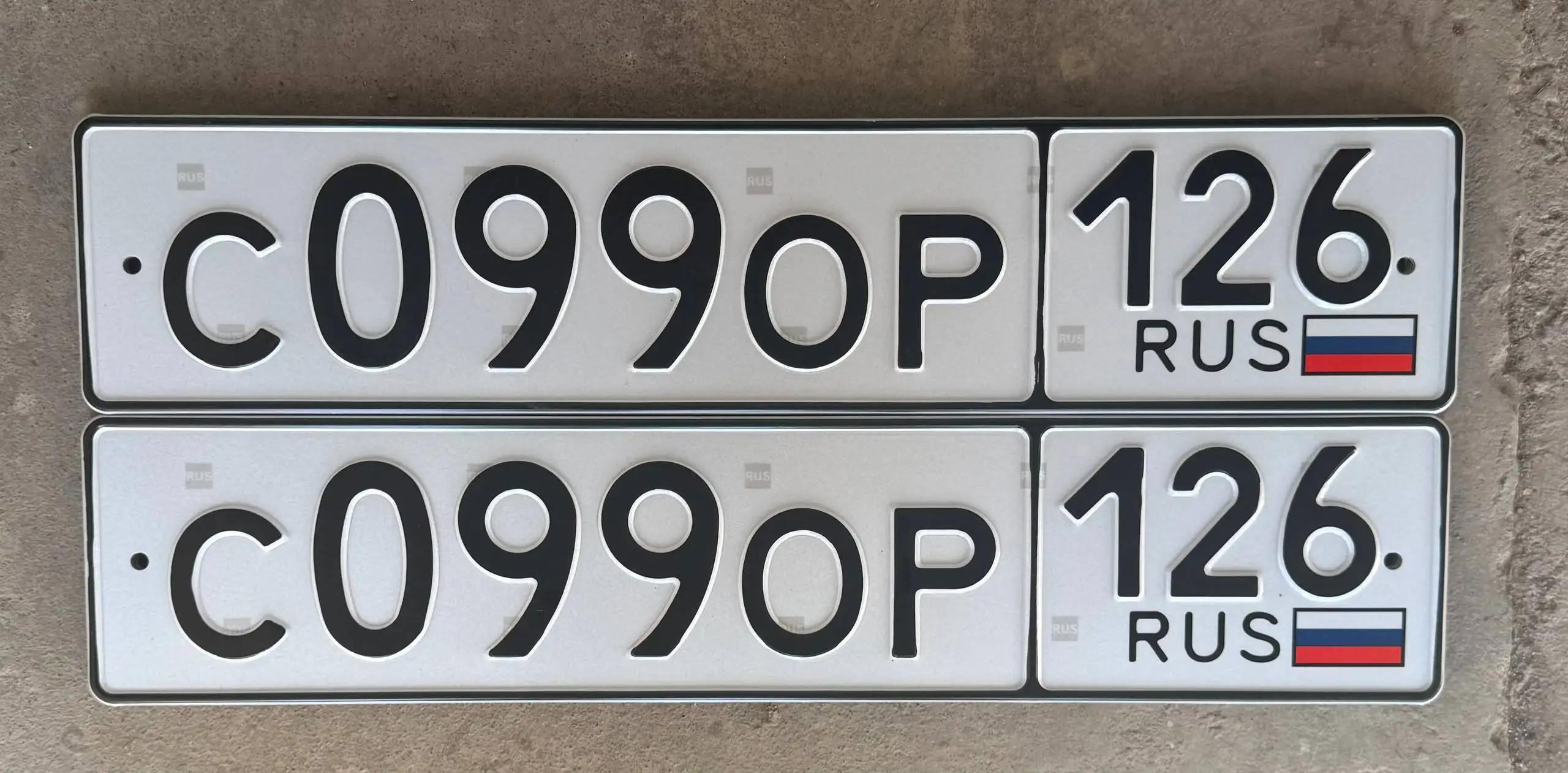 Продажа госномеров (7 шт.) - 0026ТК126, 0077ТК126 - Номерные знаки (Госномера) в Ставрополь