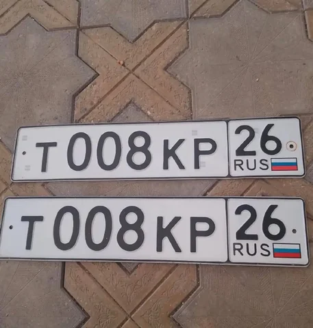 Продажа госномера Т008КР - Номера в Ставрополь