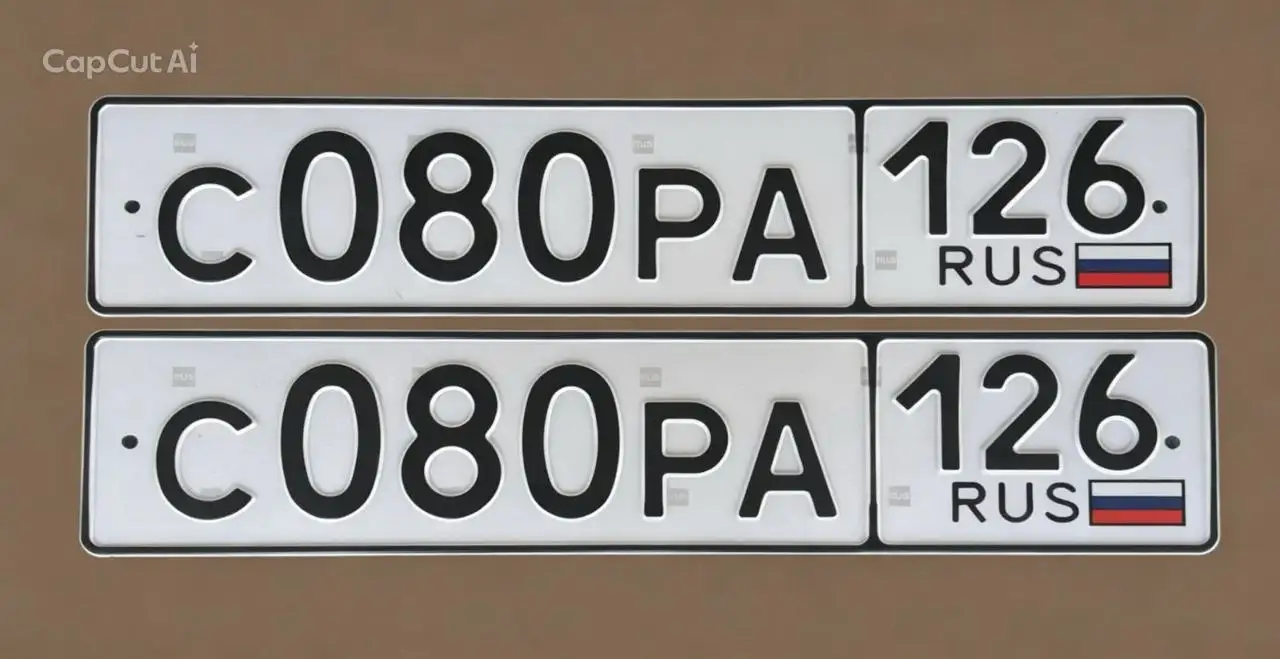 Продажа госномеров (6 шт.) - С080РА126, СО11УК126 - Госномера (Госномера) в Ставрополь