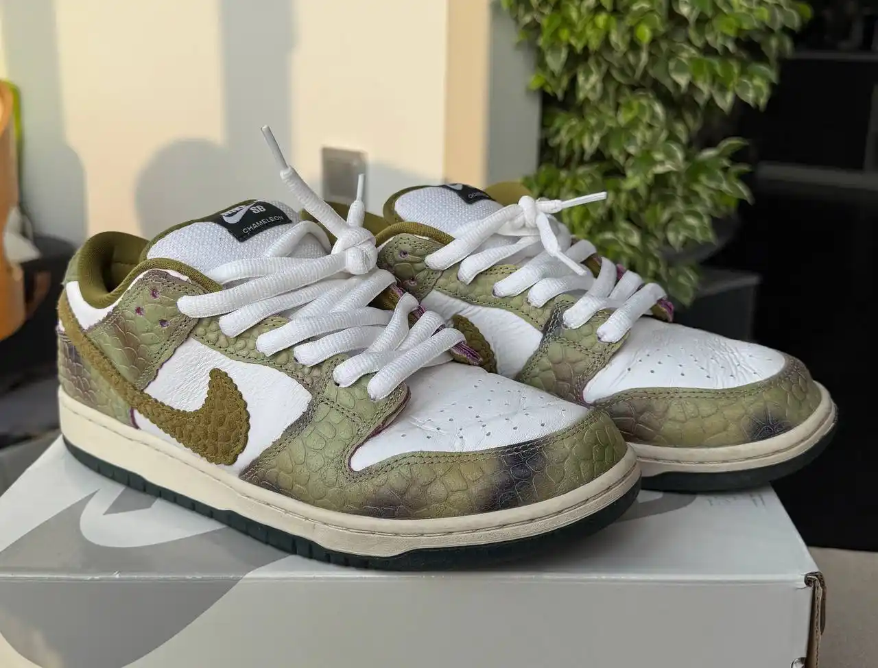 Кроссовки Alexis Sablone x Nike Dunk Low SB : Chameleon - Одежда в Владивосток