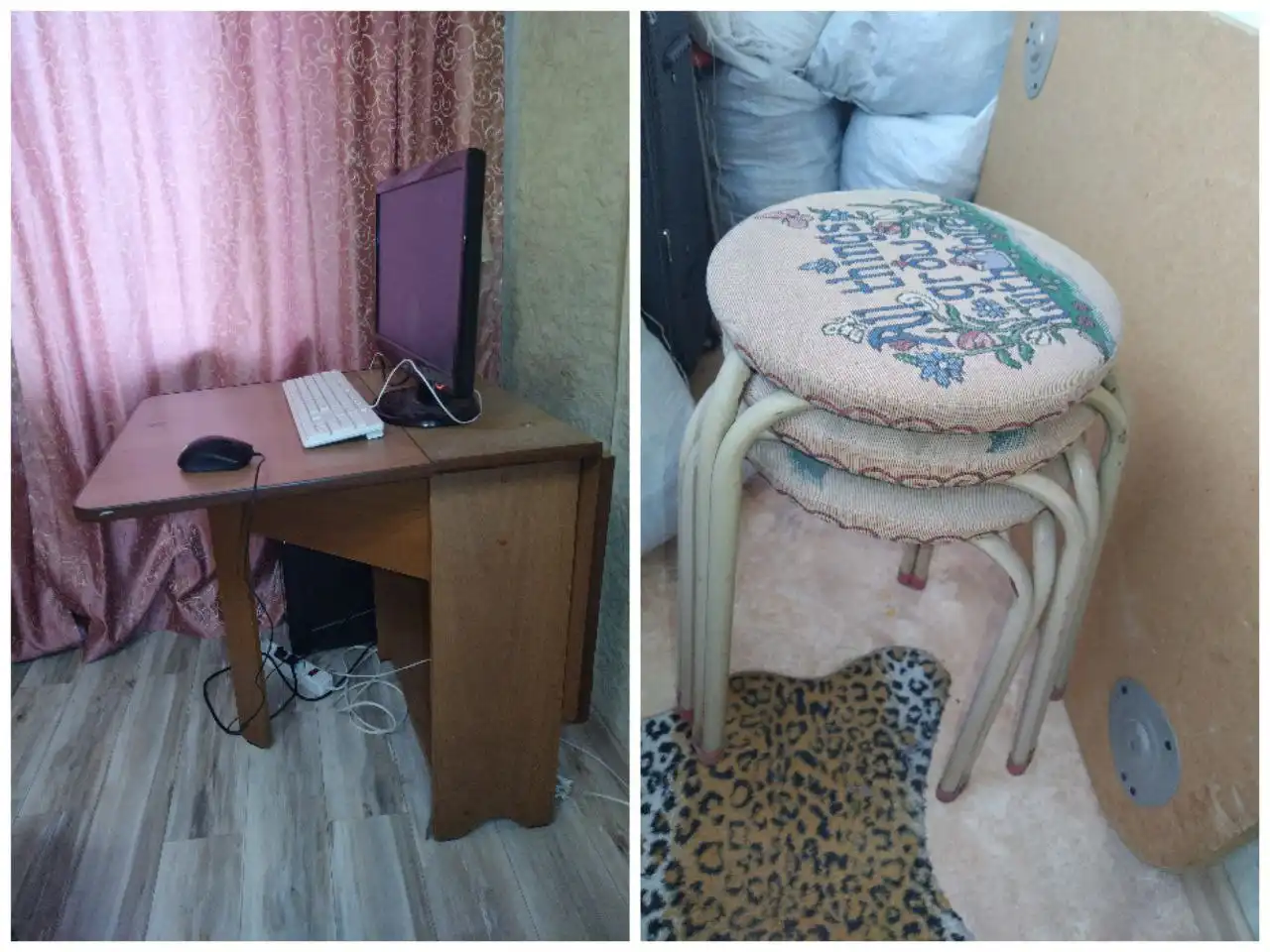 Продажа стола-книжки и табуретов