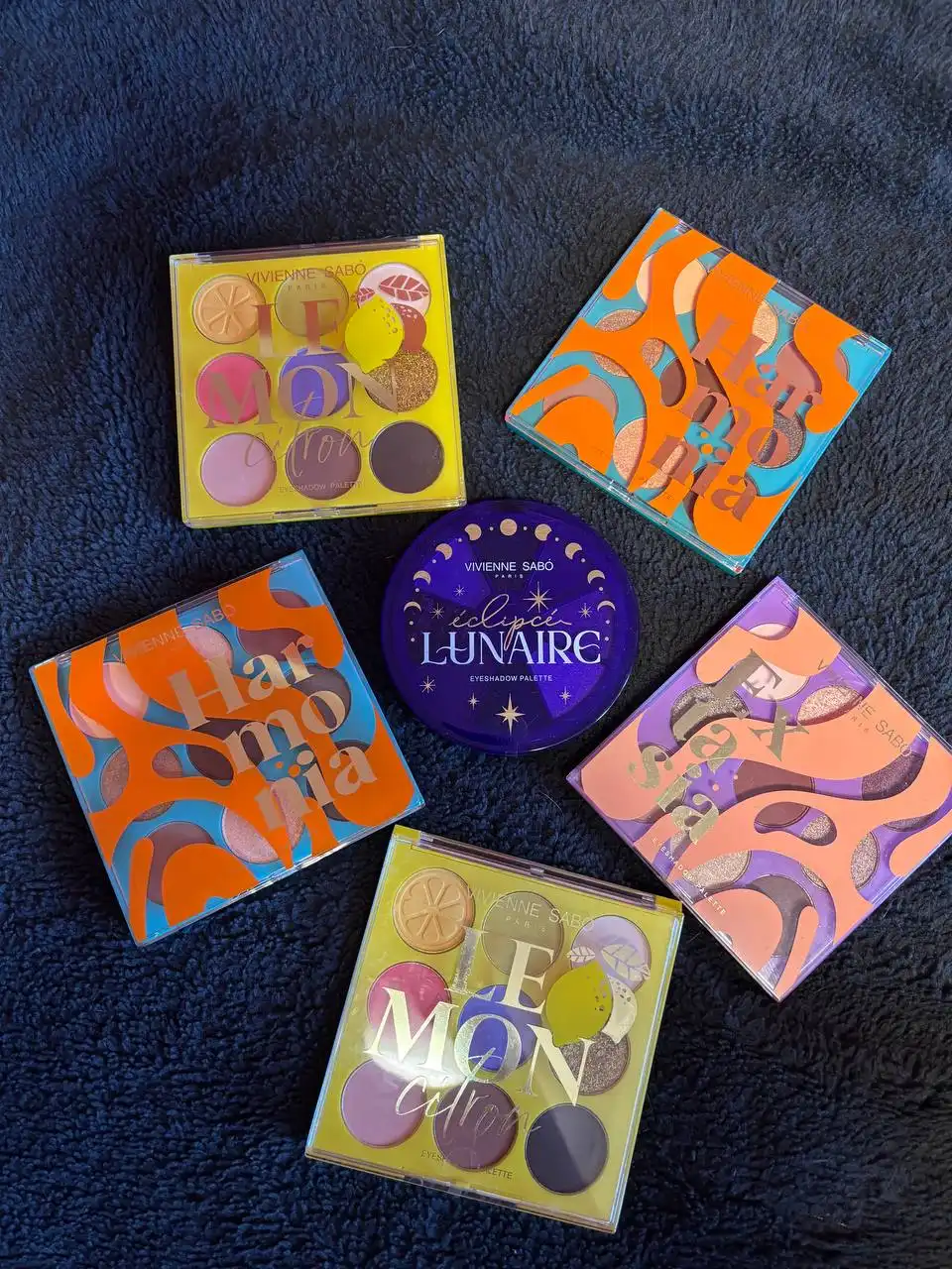 Палетки теней Vivienne Sabo