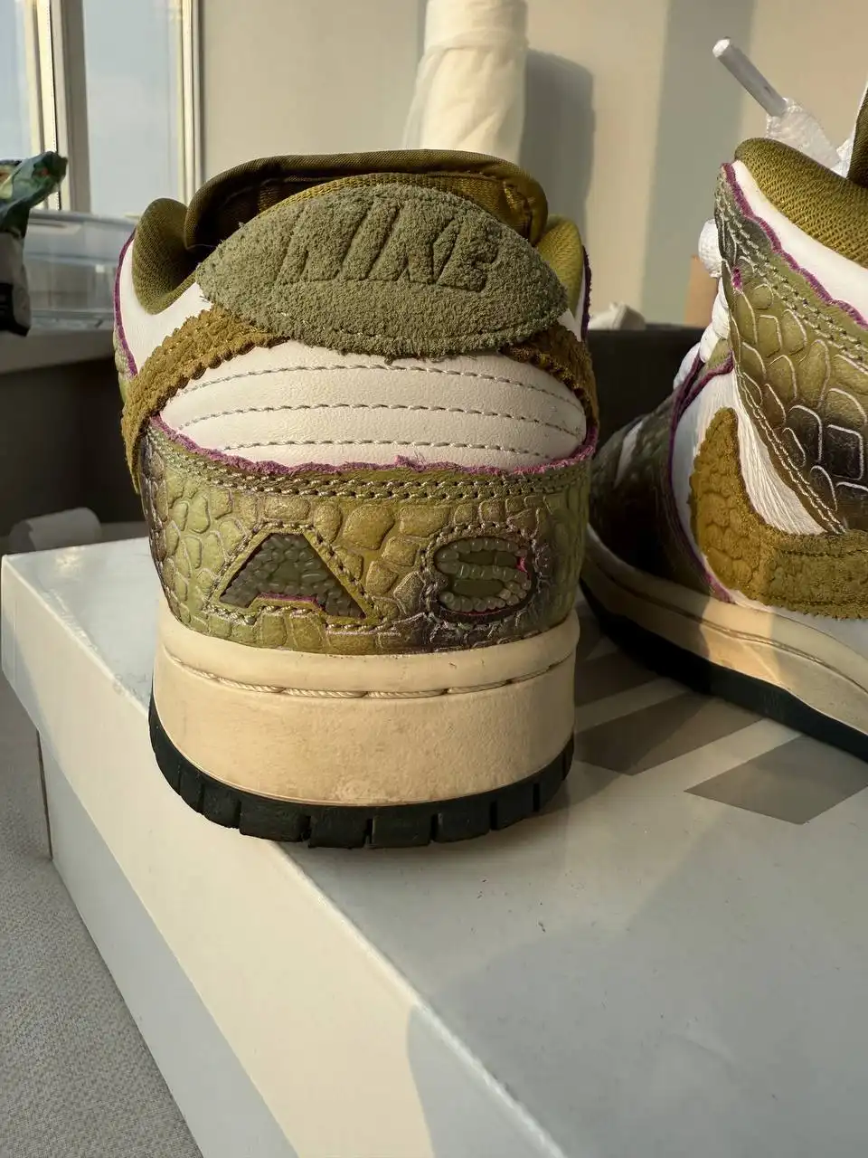 Кроссовки Alexis Sablone x Nike Dunk Low SB : Chameleon оригинал