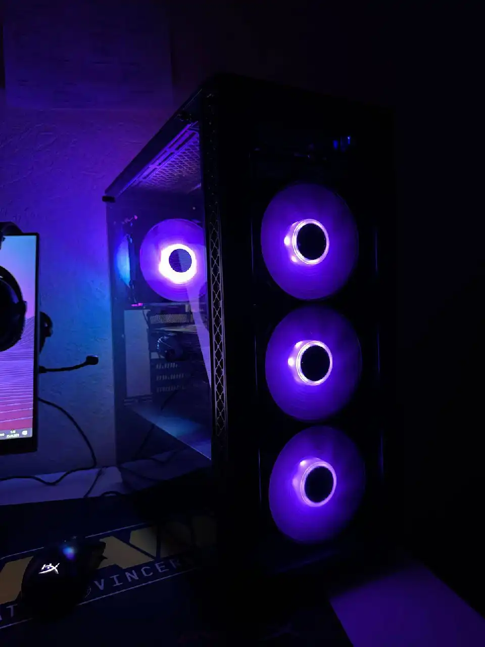 Игровой ПК с монитором и комплектующими