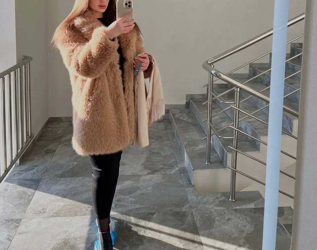 Продам шубу экомех