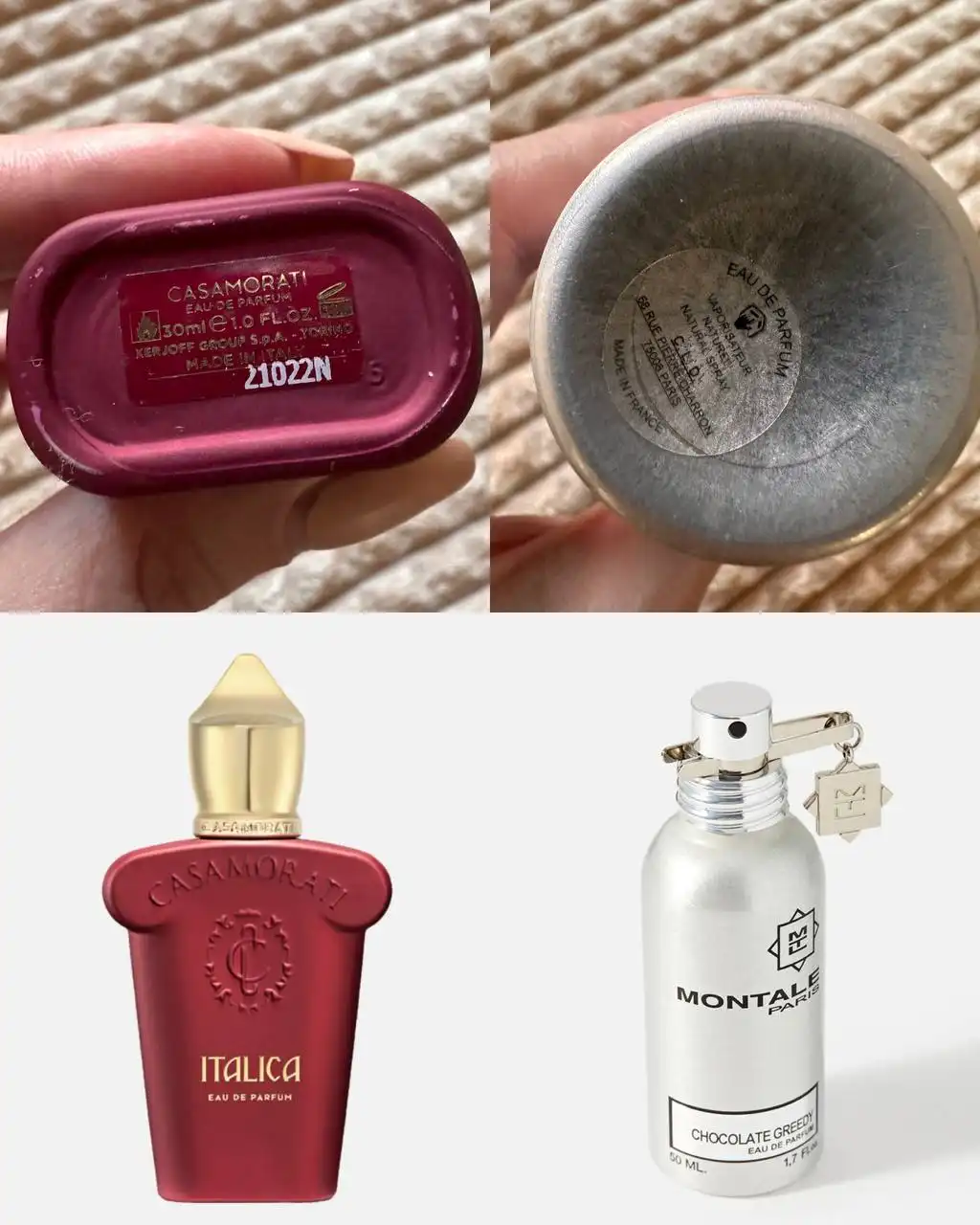 Продам оригинал парфюма Casamorati Italica и Montale chocolate greedy в остатке