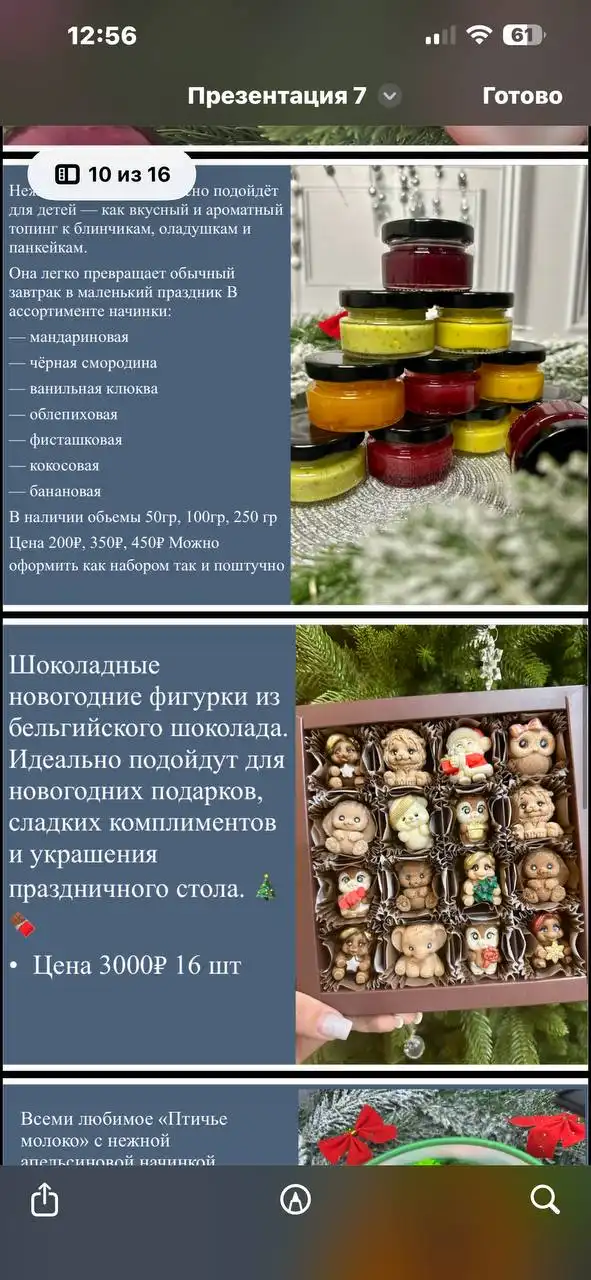 Новогодние сладости от Анны