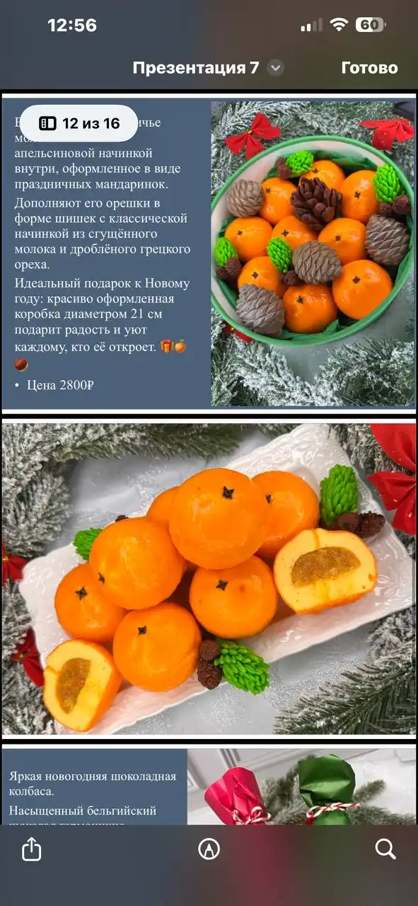 Новогодние сладости от Анны