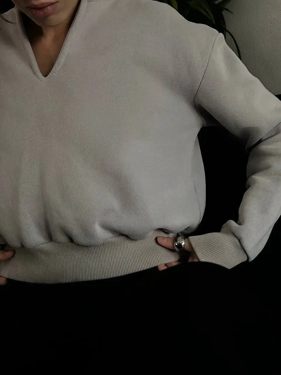 Продам флисовое худи кроп Sokolova brand