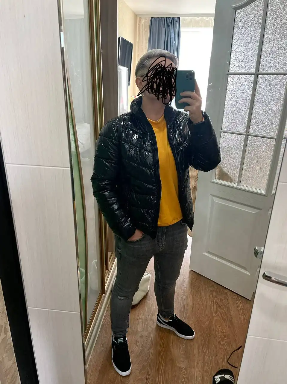 Куртка CK зимняя оригинал размер 46