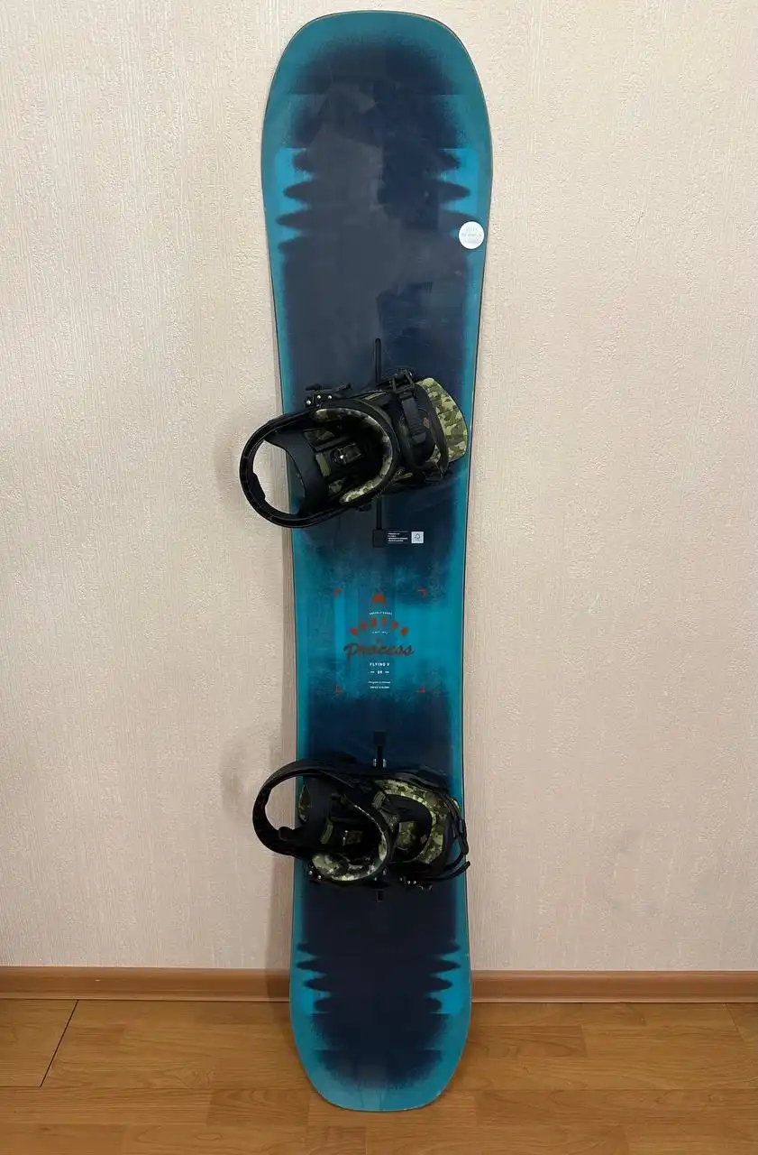 Продам сноуборд Burton Process 159 с креплениями Salomon