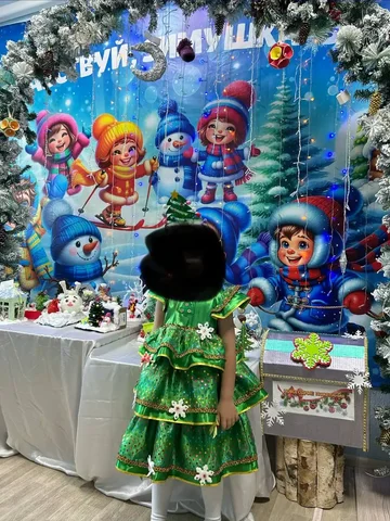 Продам платье елочки, размер 116 - частное объявление в Владивосток