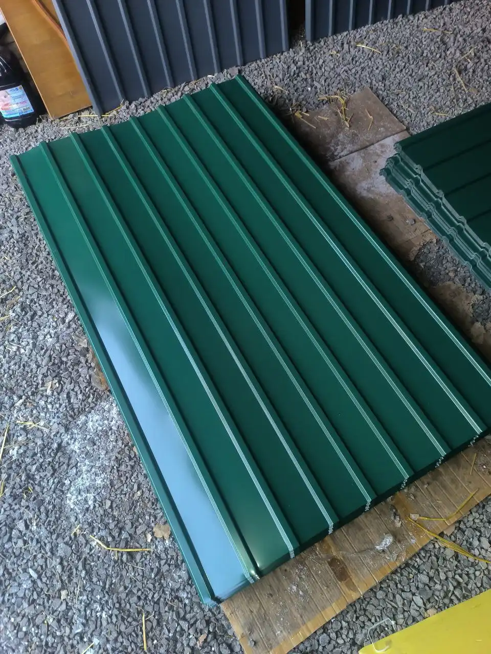 Продажа листов Зелёный мох толщиной 0,45 мм