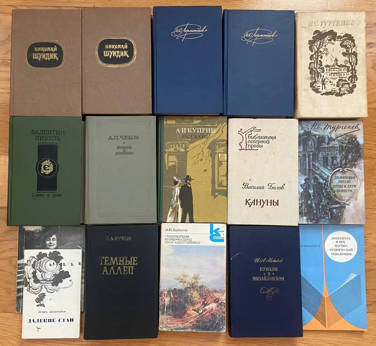 Лот с русской классической литературой