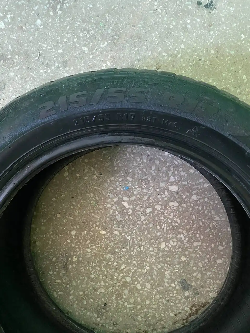 Продажа зимней резины 215/55 R17 с износом 40%