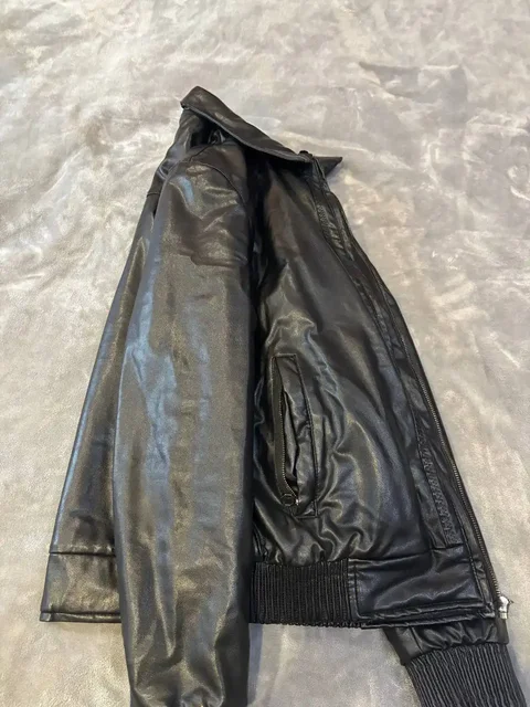 Кожаная куртка для мальчика 44-46 размер - Одежда в Владивосток