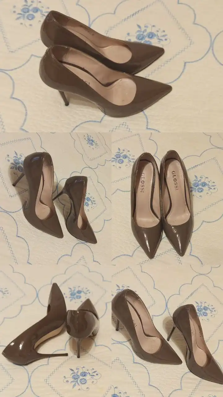 Продам лаковые туфли на высокий подъём