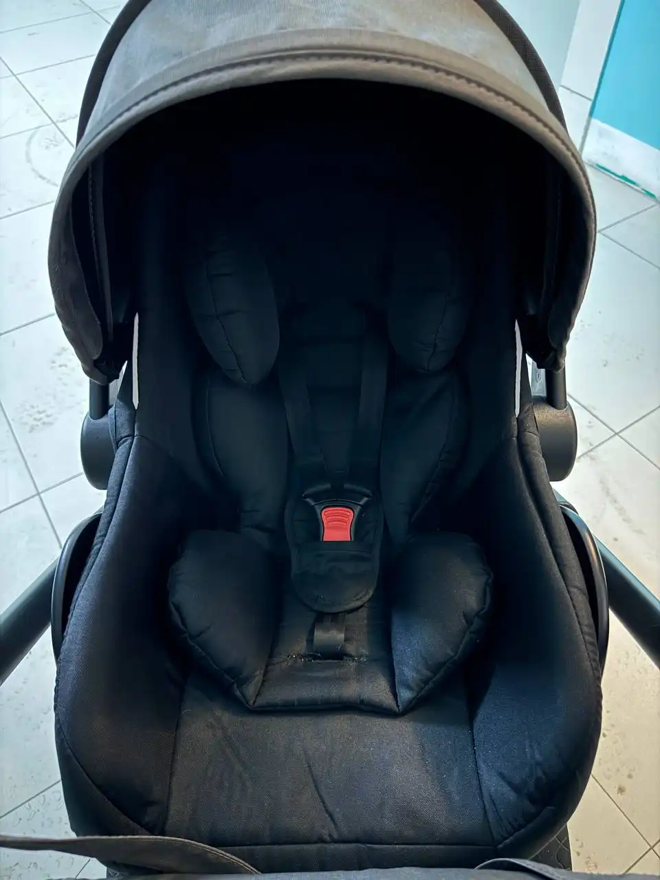 Продажа детской коляски Люксмам F5 серого цвета