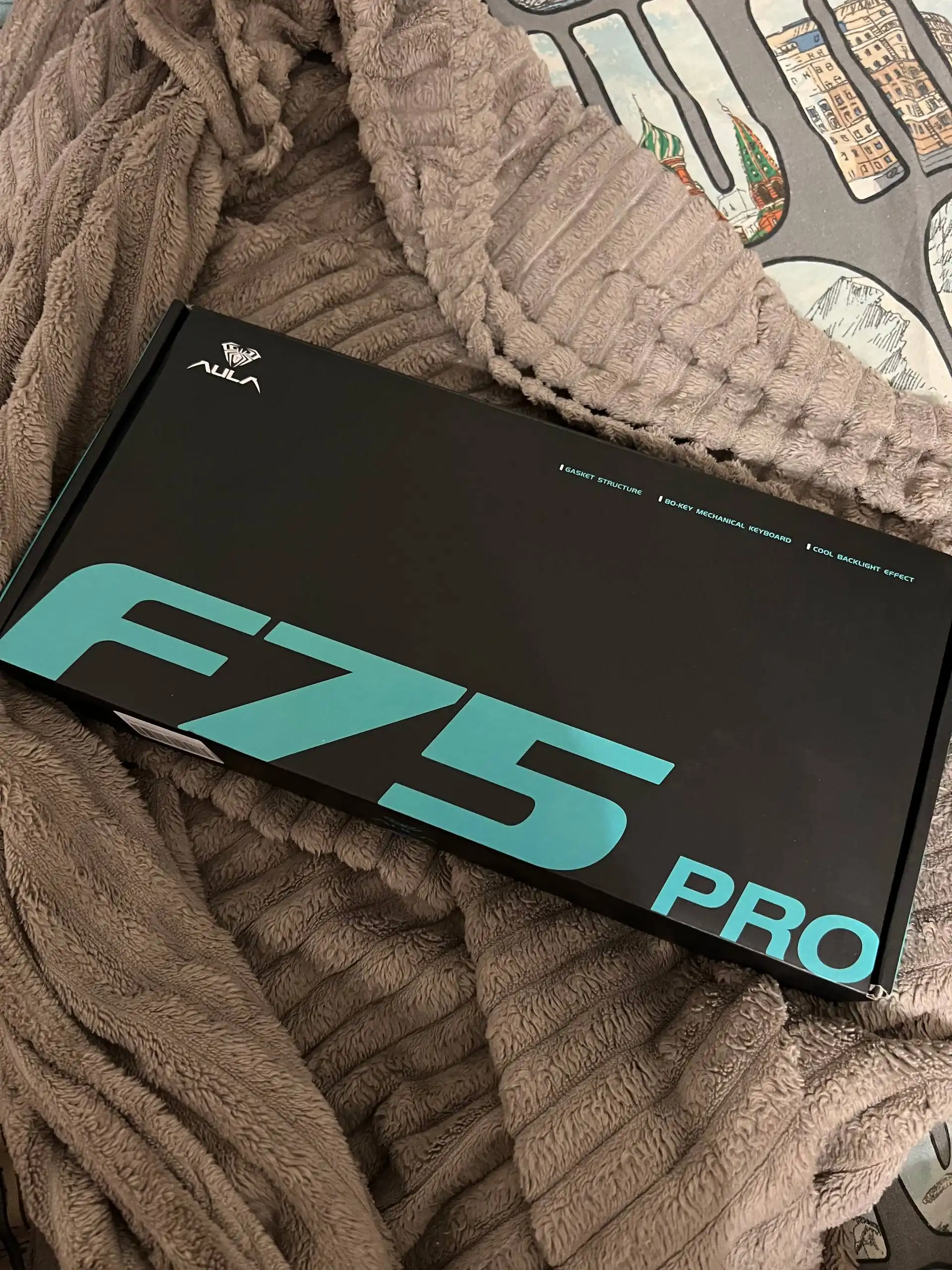 Игровая клавиатура AULA F87 механическая беспроводная