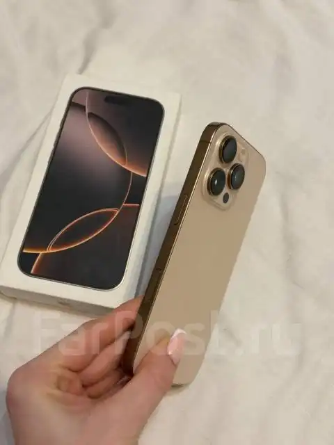 Apple iPhone 16 Pro Desert Titanium 256 ГБ - Смартфоны (Электроника) в Владивосток