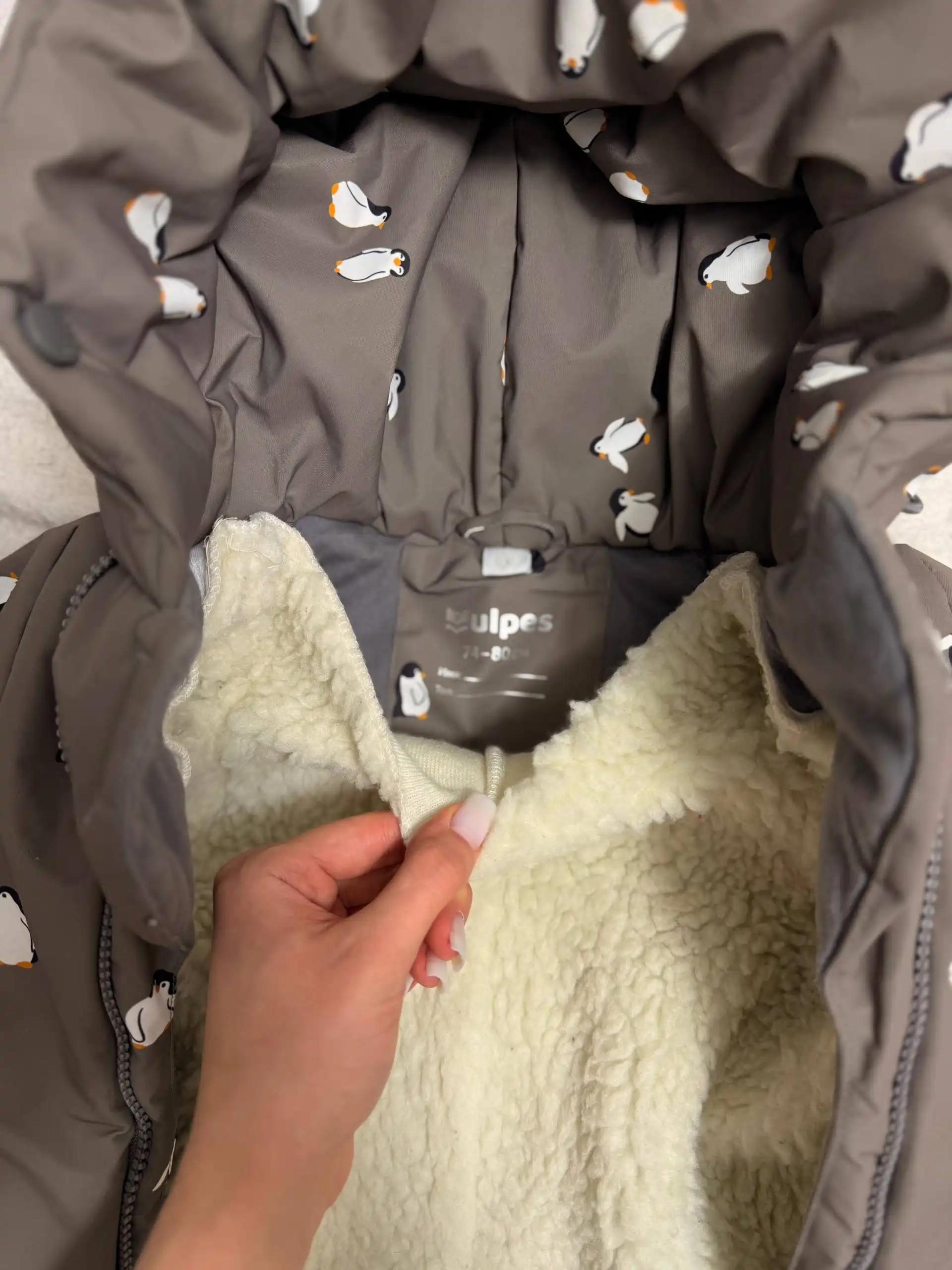 Детский комбинезон осень-зима с овчиной - Детская одежда (Барахолка) в Владивосток