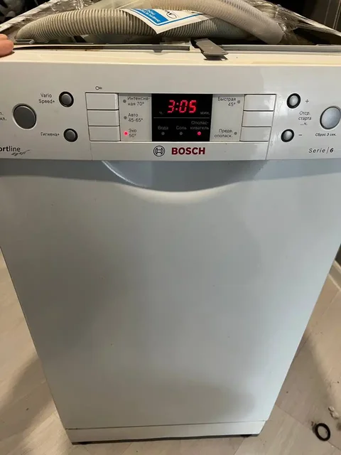 Посудомоечная машина Bosch SPS 58 с ошибкой E15 - Профессиональное оборудование в Владивосток