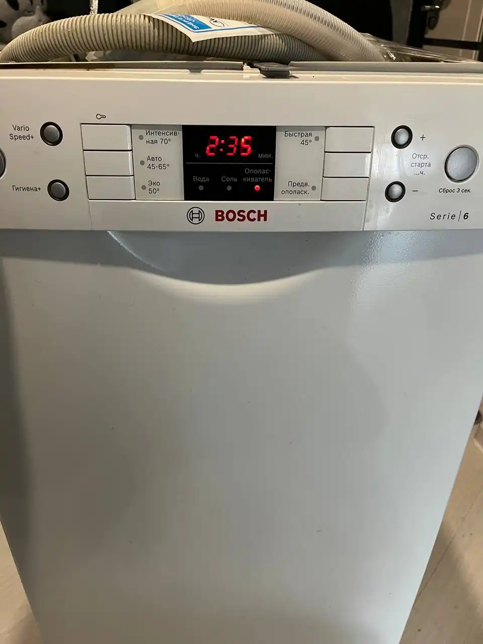 Посудомоечная машина Bosch SPS 58 с ошибкой E15 - Техника (Барахолка) в Владивосток