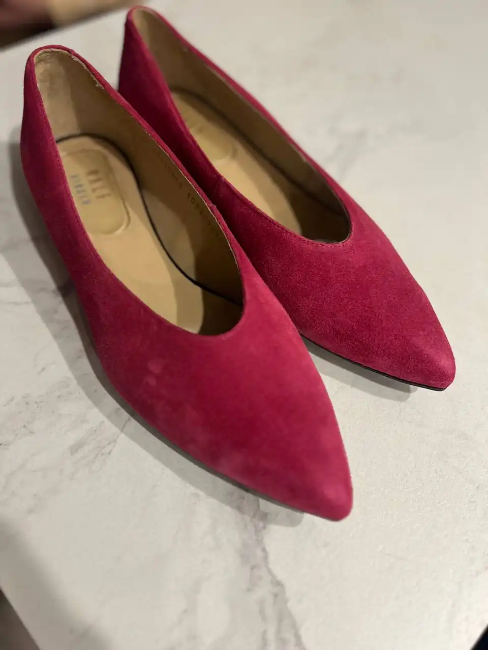 Лодочки без каблука фуксия - Обувь (Одежда) в Владивосток