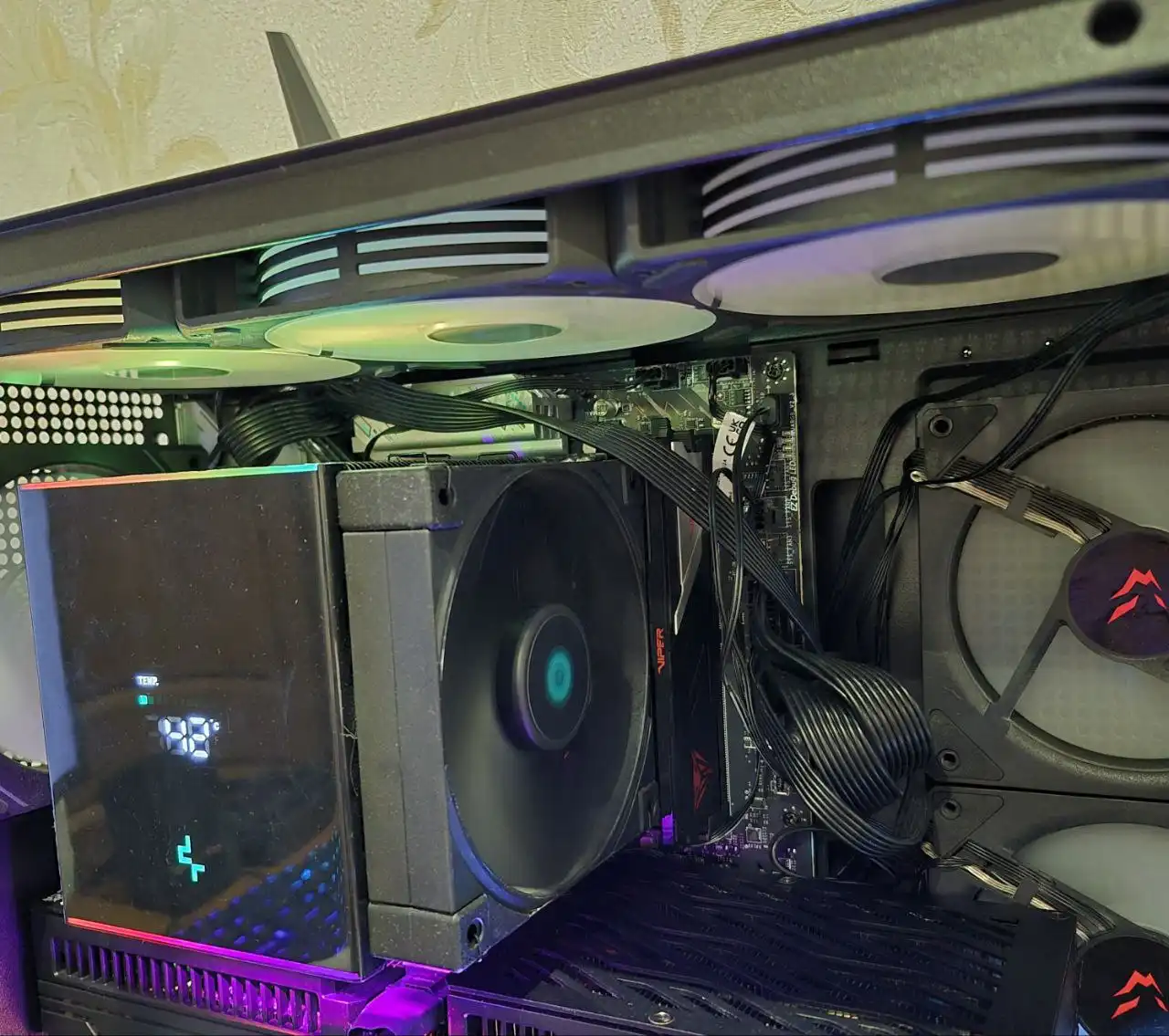 Кулер для процессора DEEPCOOL AK620 DIGITAL с доп. вентиляторами - Компьютерные комплектующие (Электроника) в Владивосток