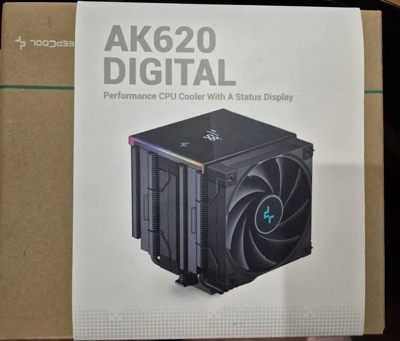 Кулер для процессора DEEPCOOL AK620 DIGITAL с доп. вентиляторами - Компьютерные комплектующие (Электроника) в Владивосток