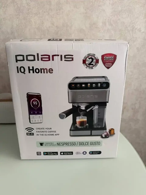 Кофемашина Polaris PCM 1540 Wi-Fi IQ Home - Аксессуары для телефонов в Владивосток