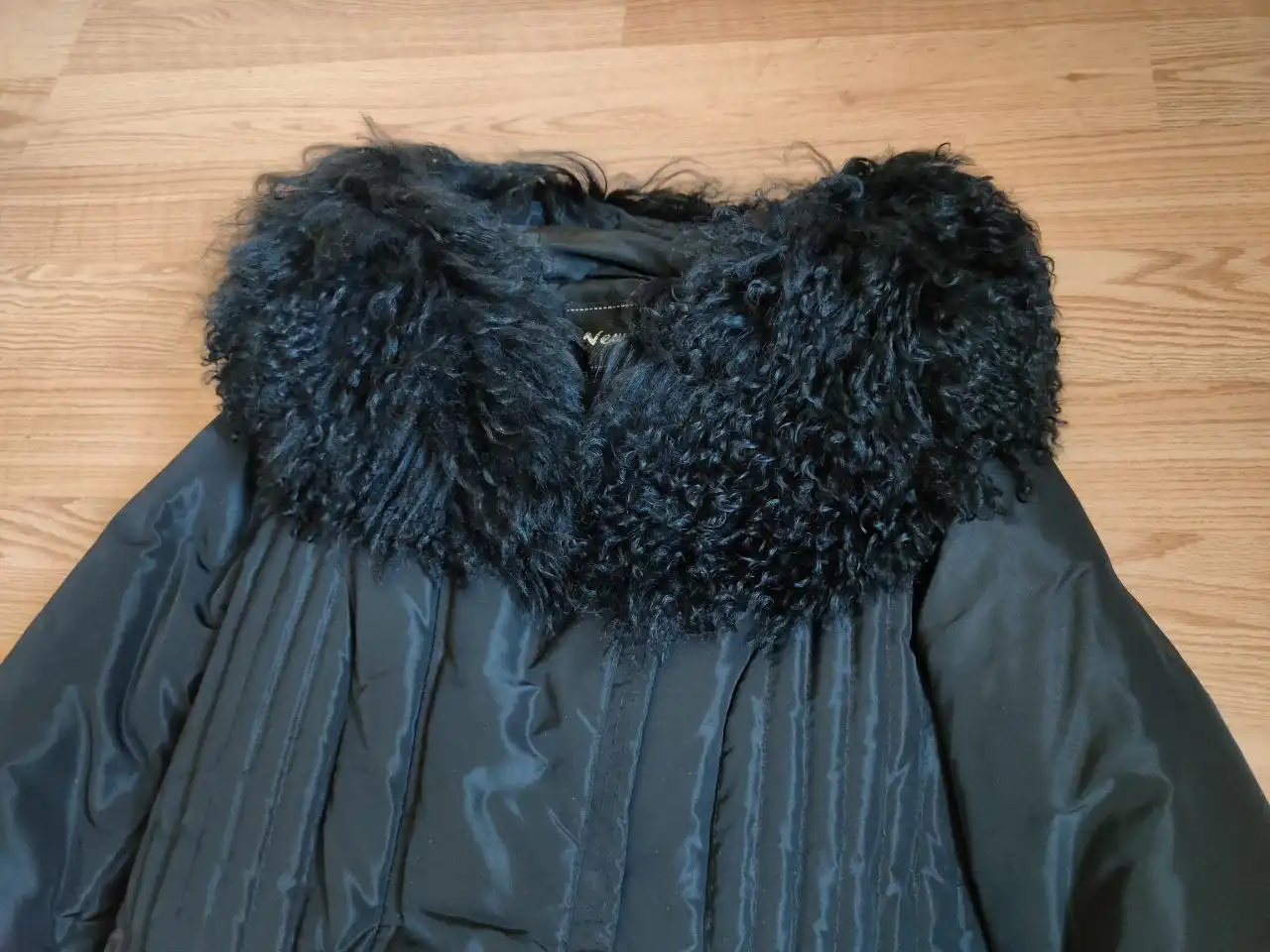 Пуховик-куртка New Lait зимний черный размер 46 - Верхняя одежда (Одежда) в Владивосток