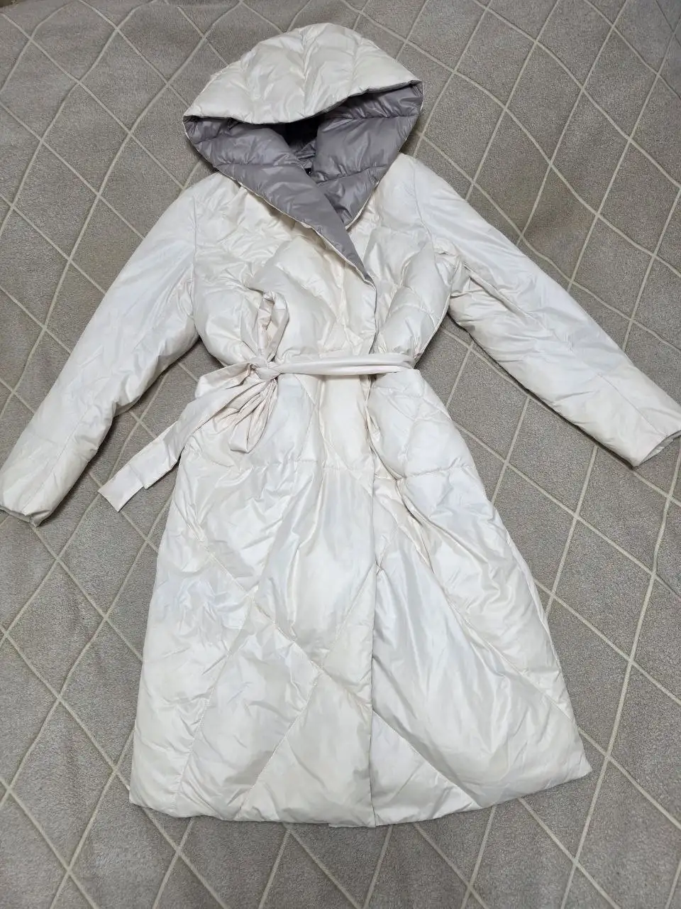 Тёплый длинный пуховик размер 46-50 - Верхняя одежда (Одежда) в Владивосток