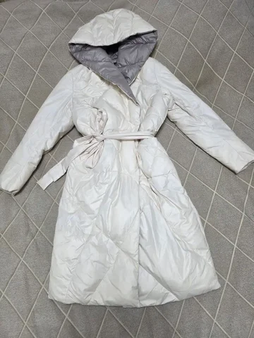 Тёплый длинный пуховик размер 46-50 - Верхняя одежда в Владивосток