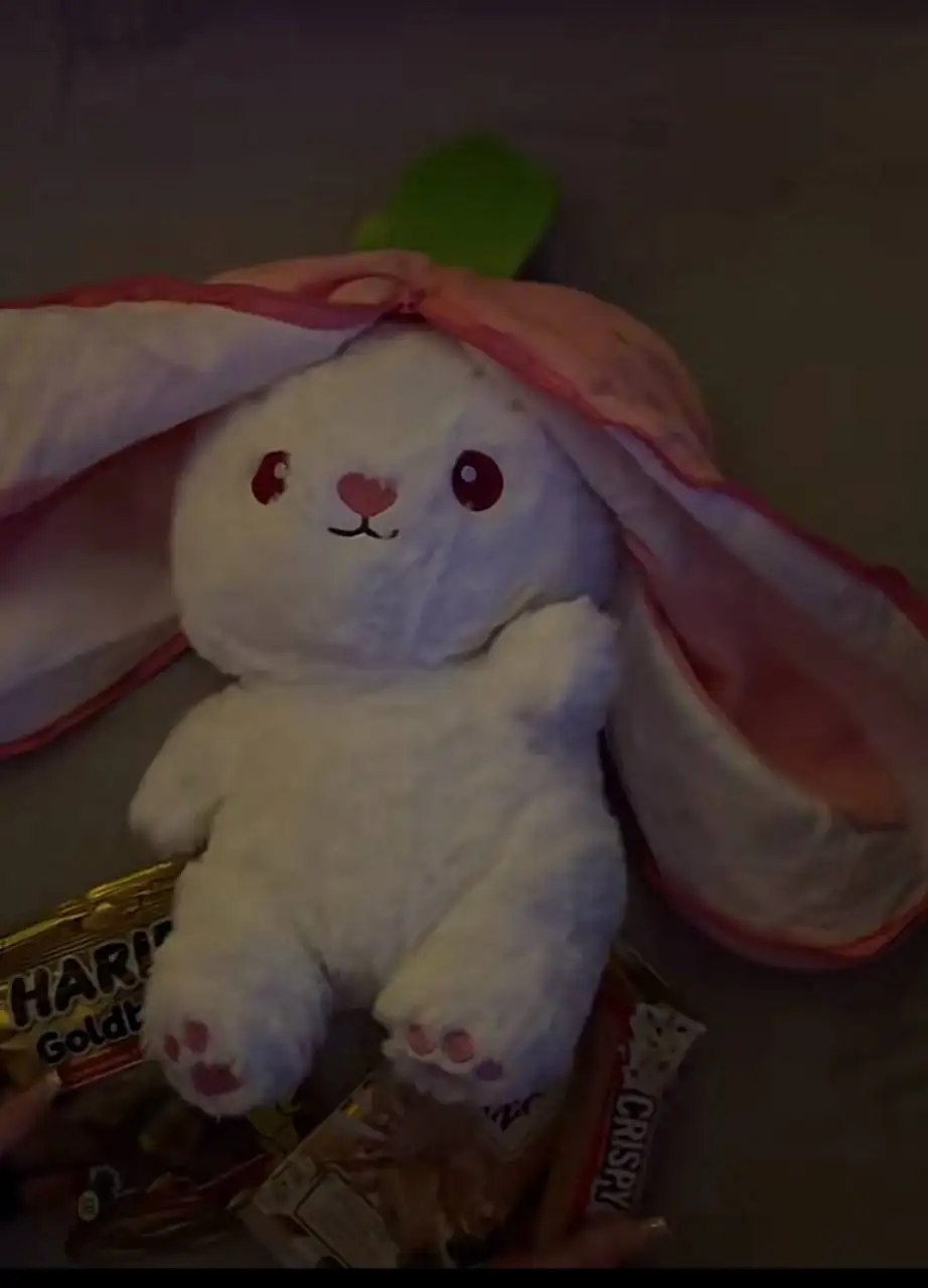 Продажа игрушечного зайчика в клубнике - Игрушки (Барахолка) в Владивосток