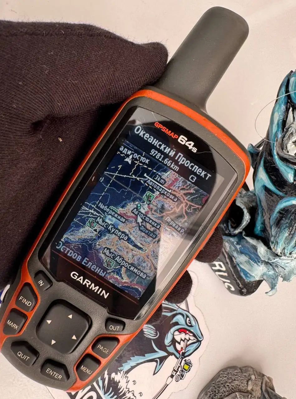 Навигатор Garmin 64s в отличном состоянии - Навигаторы (Электроника) в Владивосток