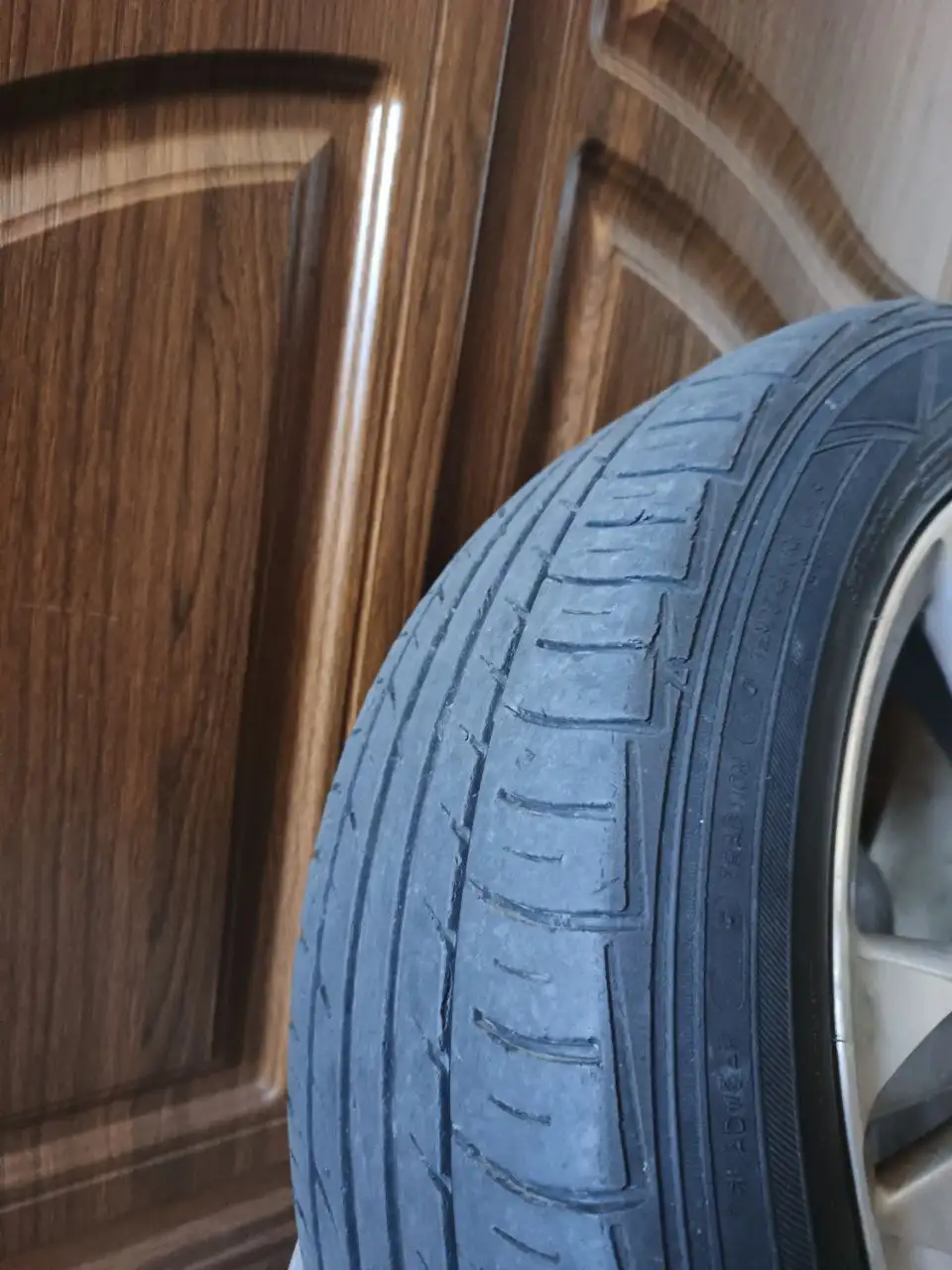 Летняя резина на дисках Honda 195/55/16 - Шины и диски (Авто) в Владивосток