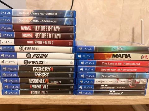 Игровые диски PS4 и PS5 - Игры для приставок в Владивосток