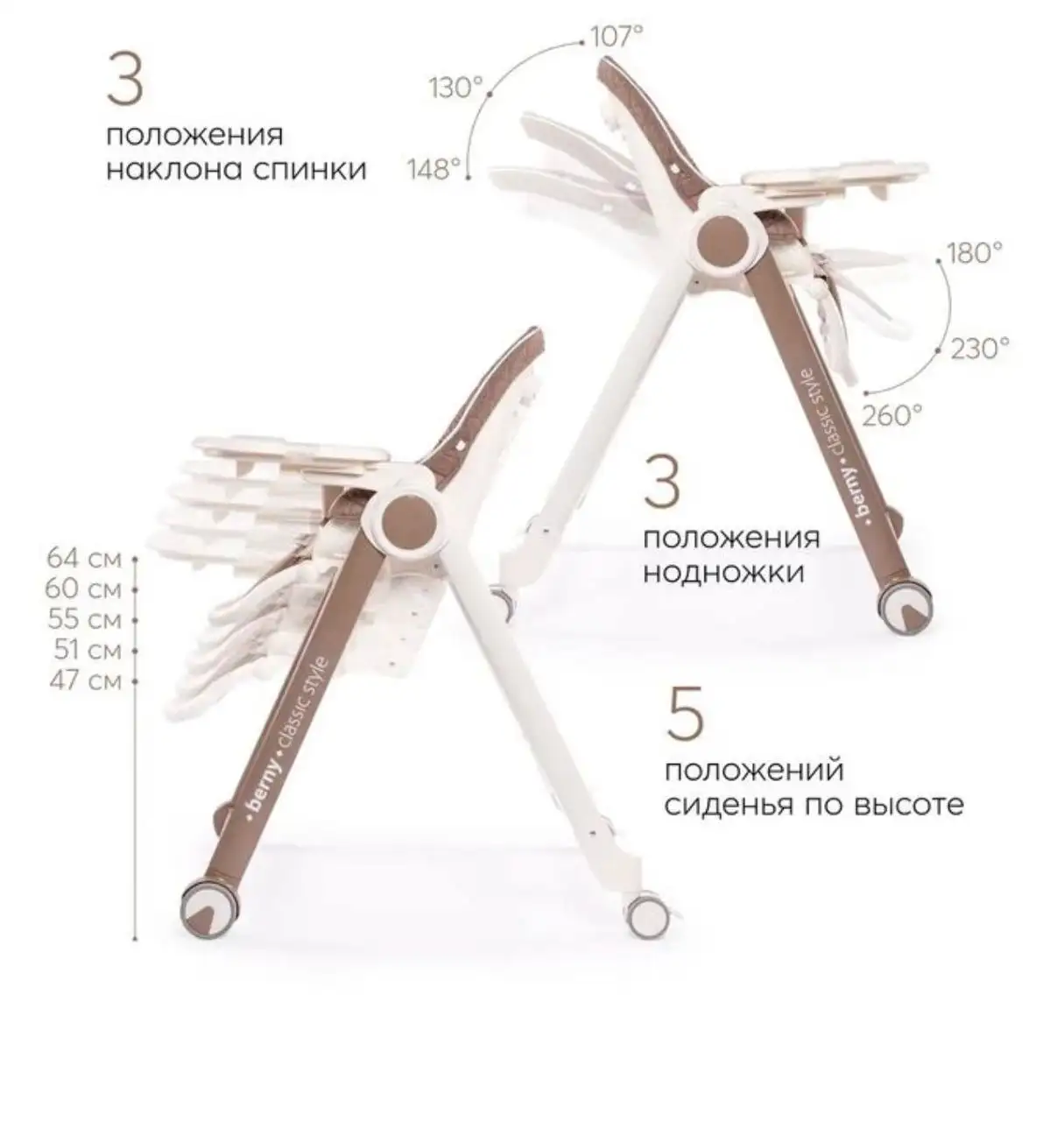 Детский стул для кормления Happy Baby Style For New Life - Детская мебель (Товары для детей) в Владивосток