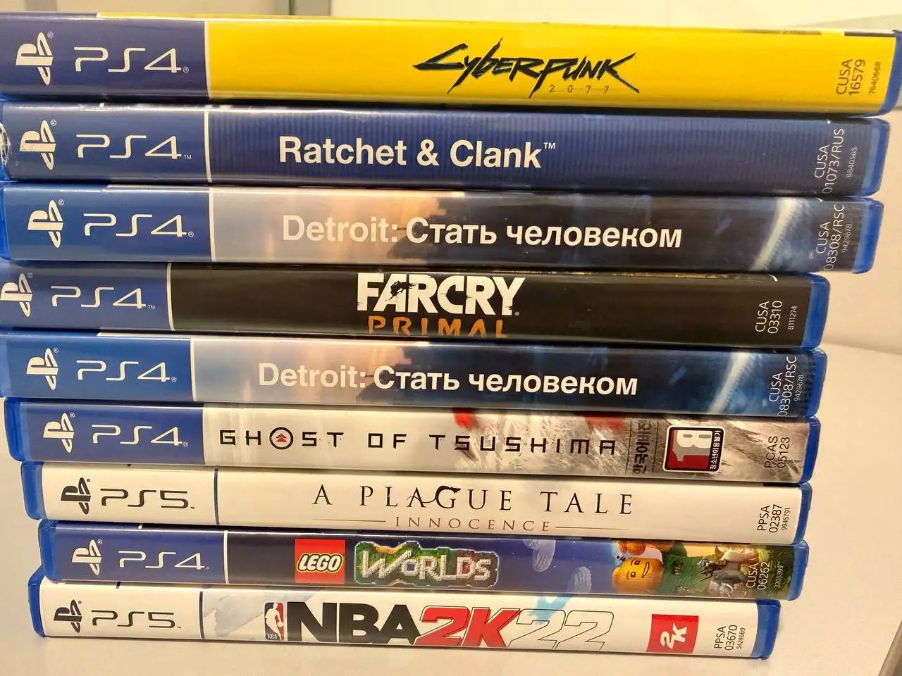 Продам диски PS4 PS5 - Игровые консоли и аксессуары (Электроника) в Владивосток