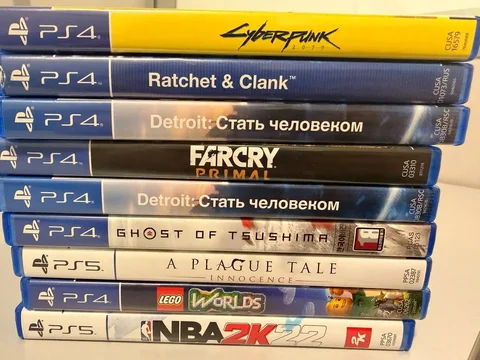 Продам диски PS4 PS5 - частное объявление в Владивосток