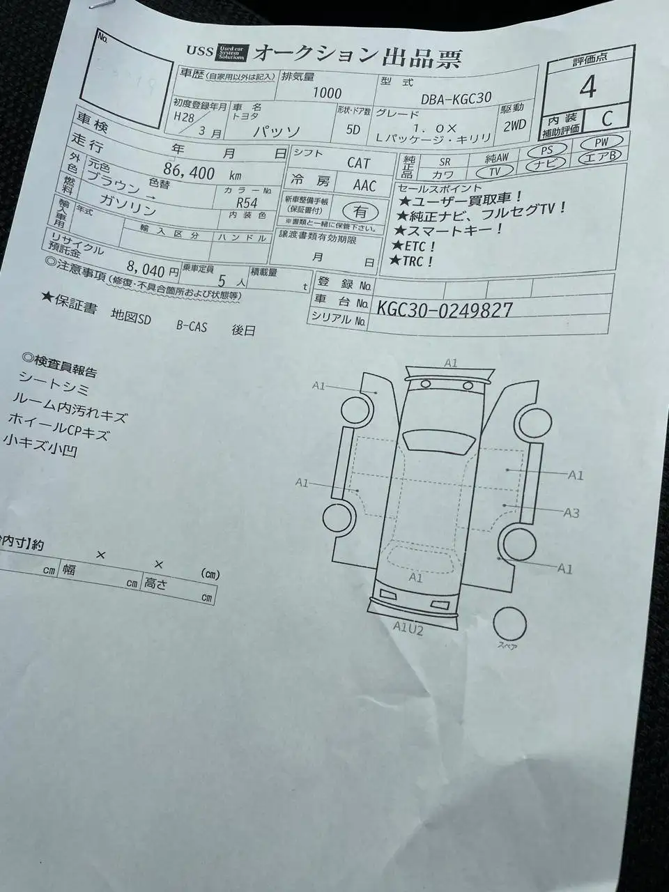 Продажа Тойота Пассо 2016 года - Легковые автомобили (Авто) в Владивосток