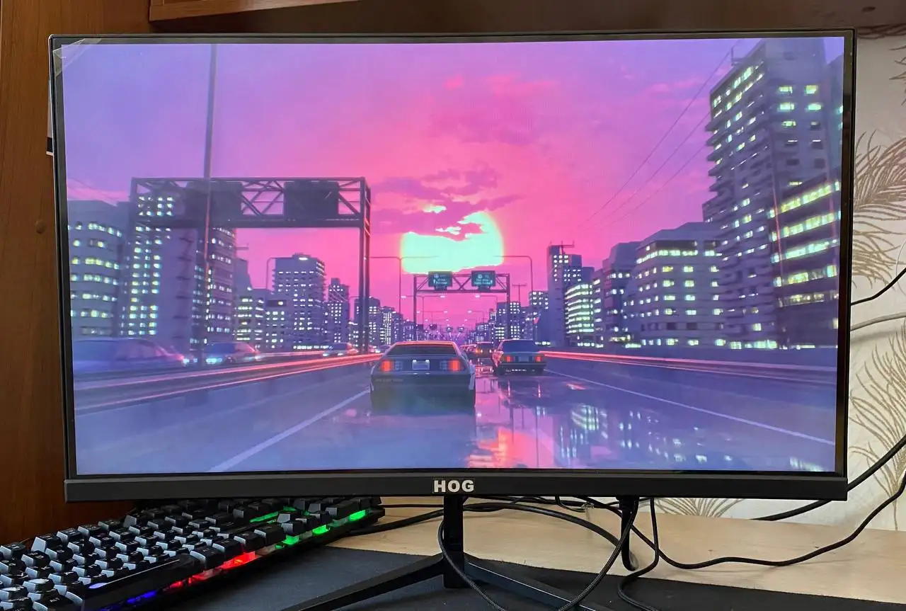 Монитор 24 дюйма 144 Гц почти новый - Мониторы (Электроника) в Владивосток