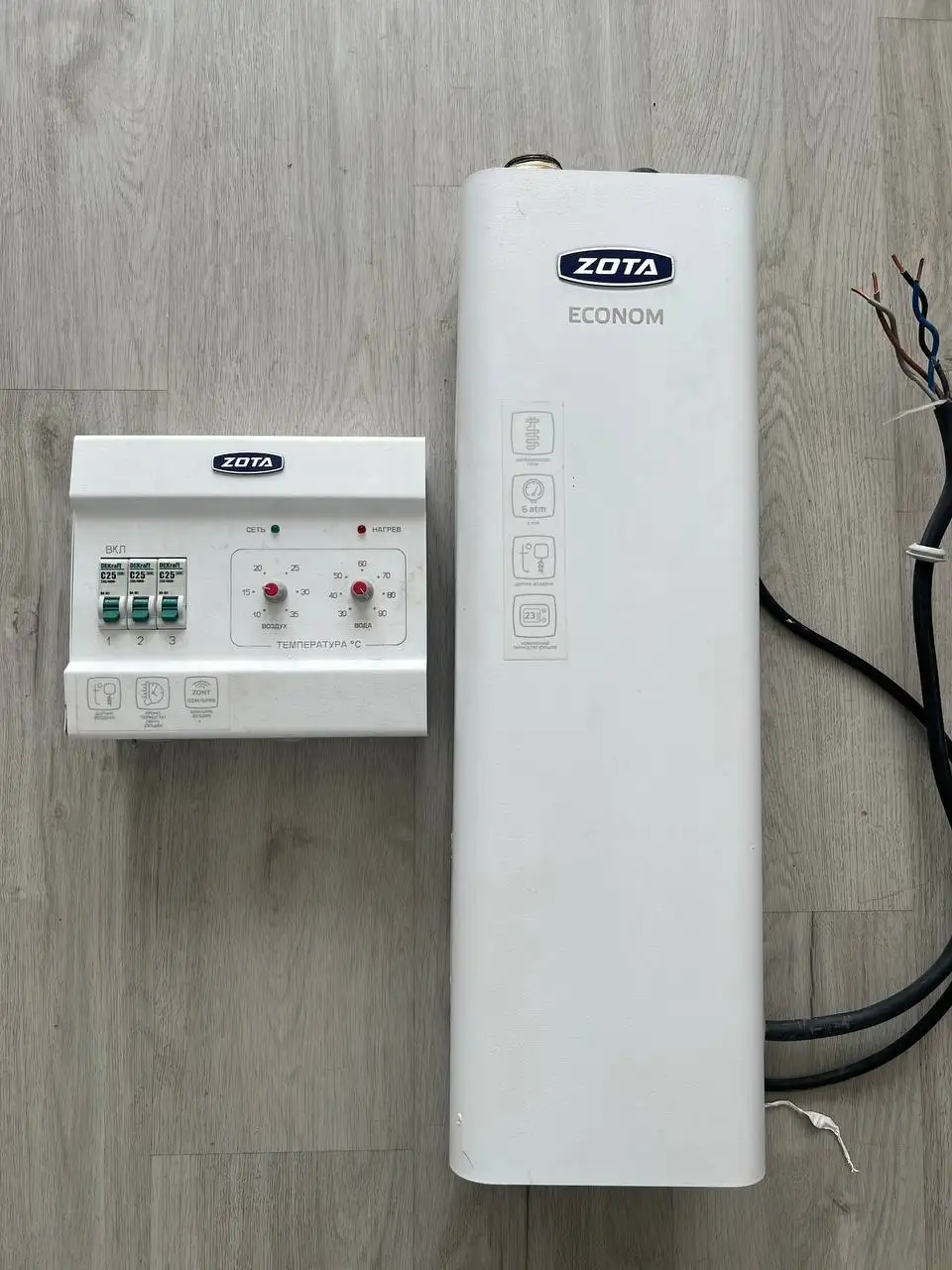 Продам электрокотёл ZOTA Econom 12 кВт 380 В б/у - Отопление (Для дома и дачи) в Владивосток